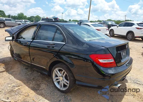 2014 Mercedes-Benz C 300 Luxury 4Matic/Sport 4Matic from USA, damaged, VIN WDDGF8AB4ER321138